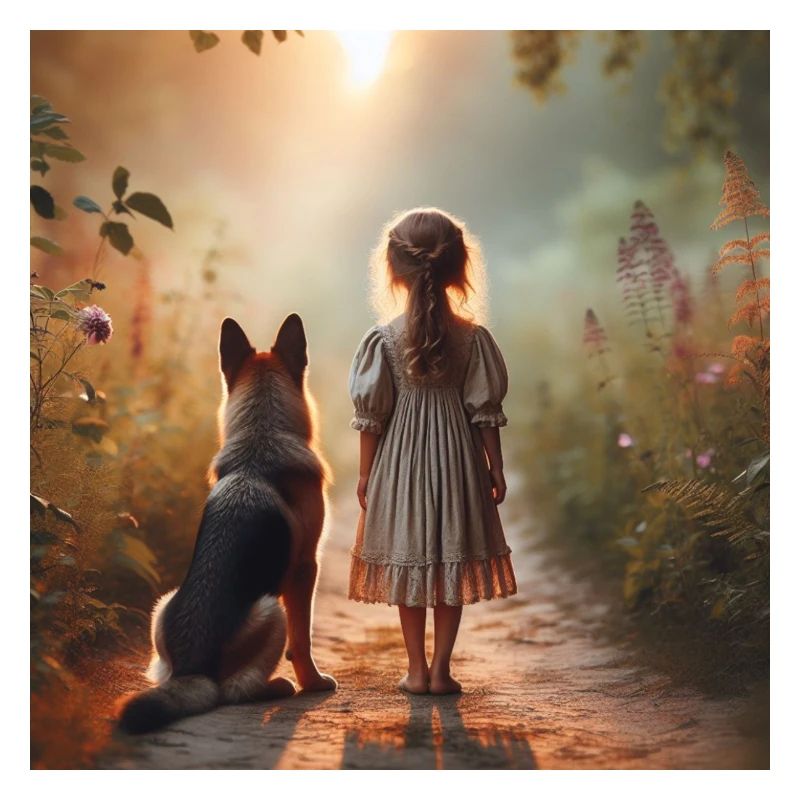 German Shepherd Art