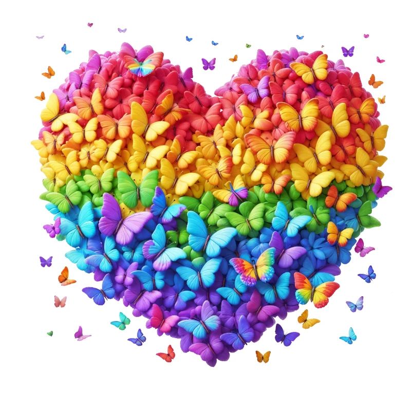 Coeur de papillon