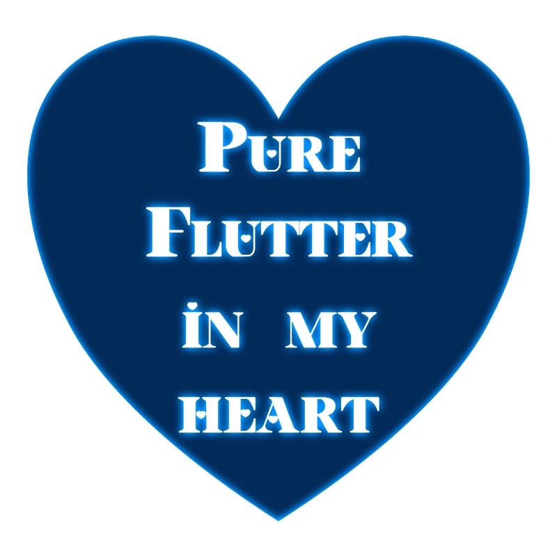 Pure Flutter In My Heart