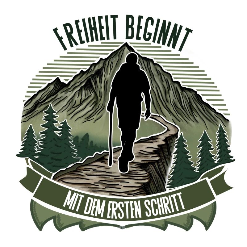 Freedom begins with the first step – hiking