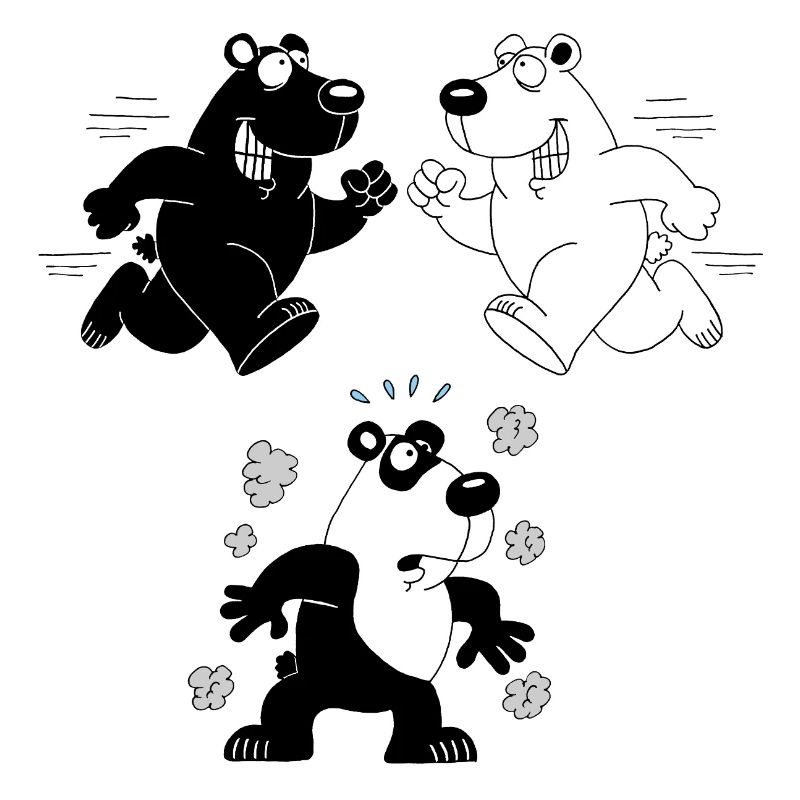 La naissance du panda