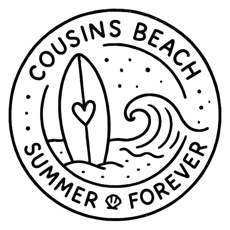 Cousins Beach – Summer Forever Badge