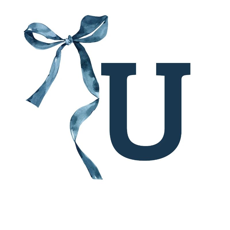 Monogramme u idée cadeau