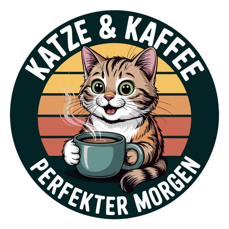 Café Chat Rétro Matin