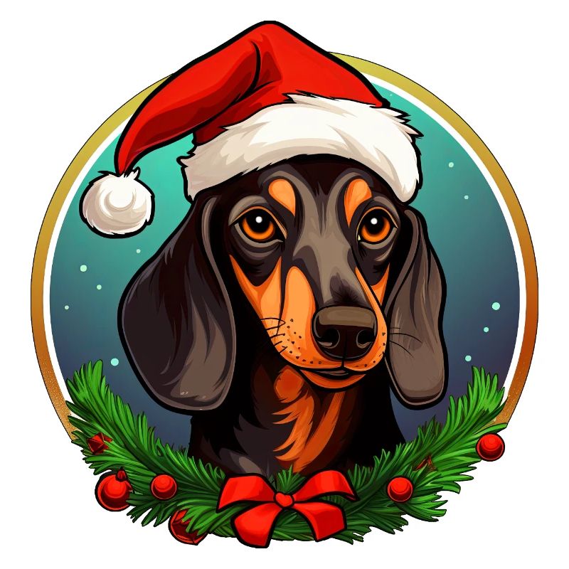 Teckel de Noël