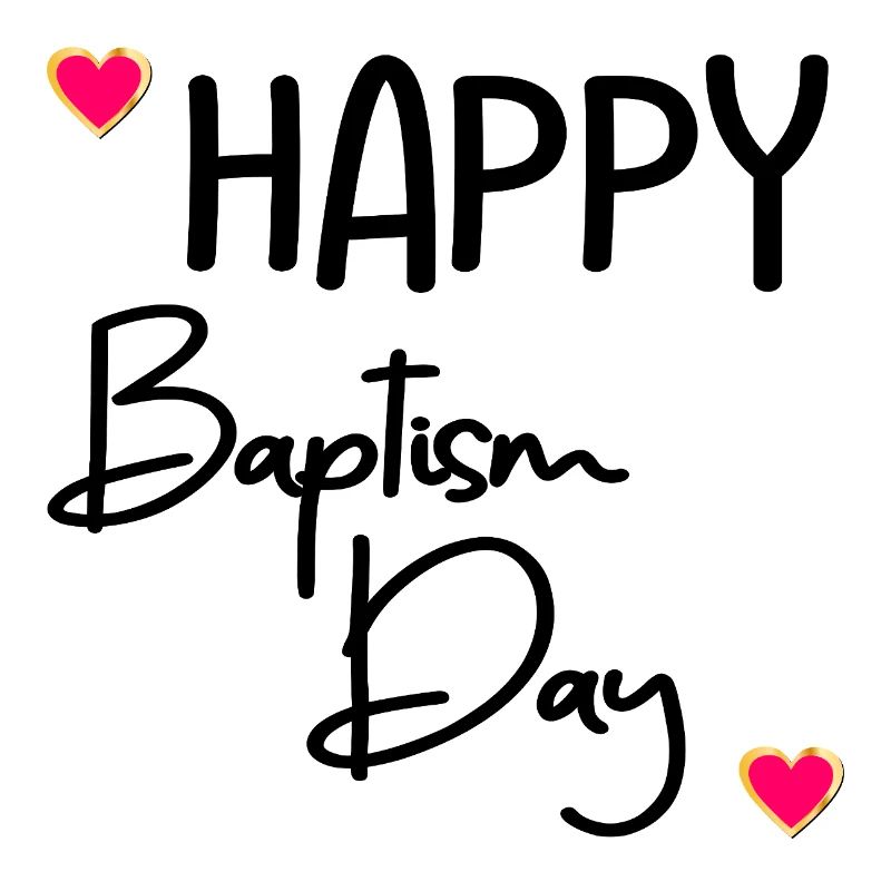 Joyeux jour du baptême