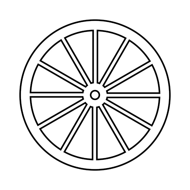 Roue de chariot