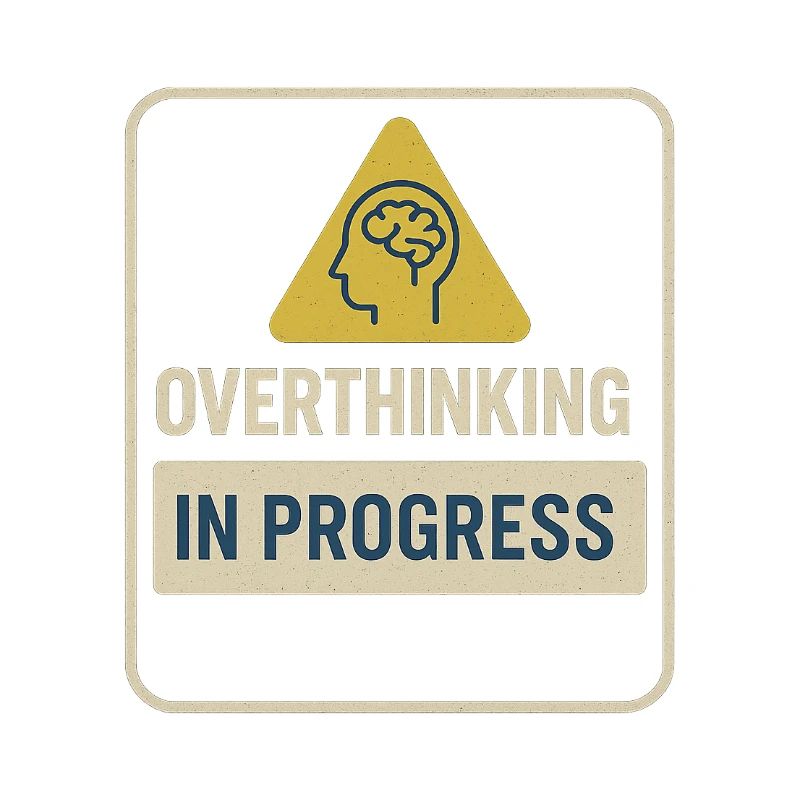 Overthinking in Progress Badge