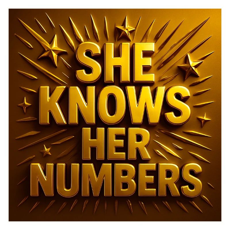 She Knows Her Numbers