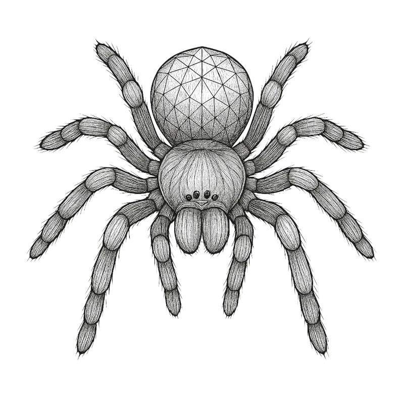 Geometric Tarantula Icon