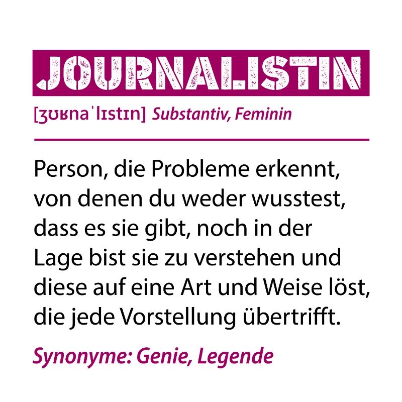 Définition du journaliste Drôle de profession Déclaration de travail