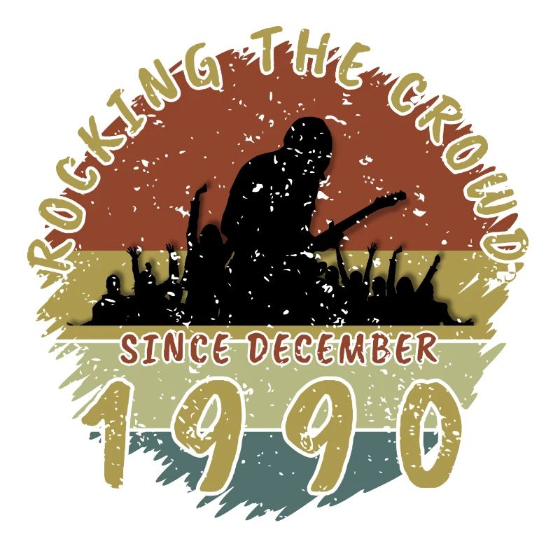 35. Geburtstag Rocking the crowd GIT 12/1990