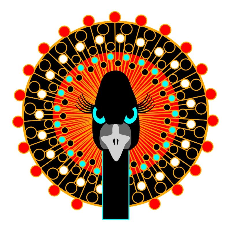 Oiseau avec attitude