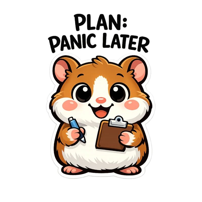 Plan: Panik Später Hamster