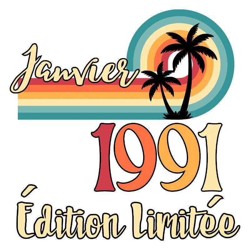 Janvier 1991 – Édition limitée rétro