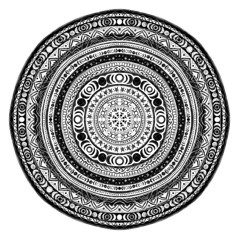 Mandala du cycle lunaire