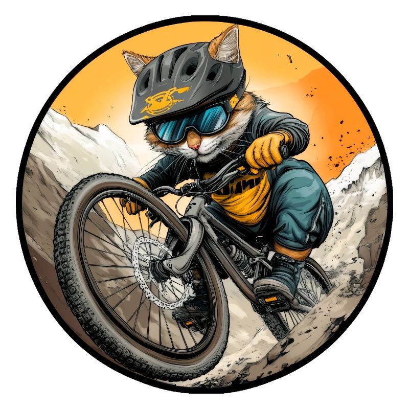 Cat Biker / MTB Kitten