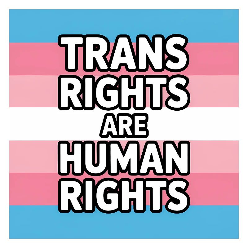 Trans-Rechte sind Menschenrechte – Pride Tee