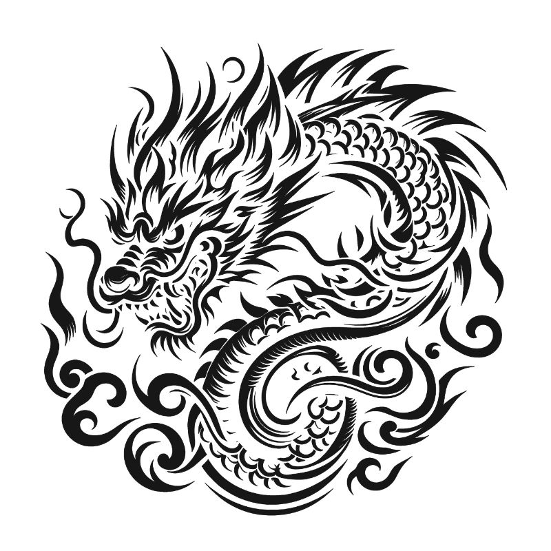 Dragon Circle Yin