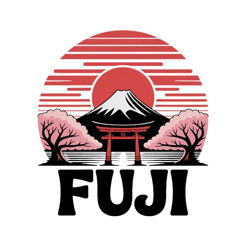 Fuji Torii Sakura au Soleil