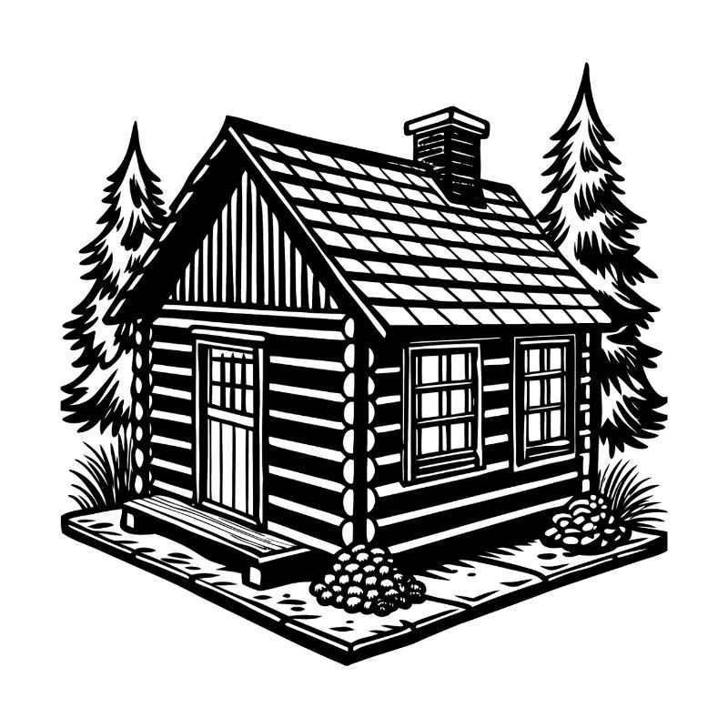 Cabane en rondins