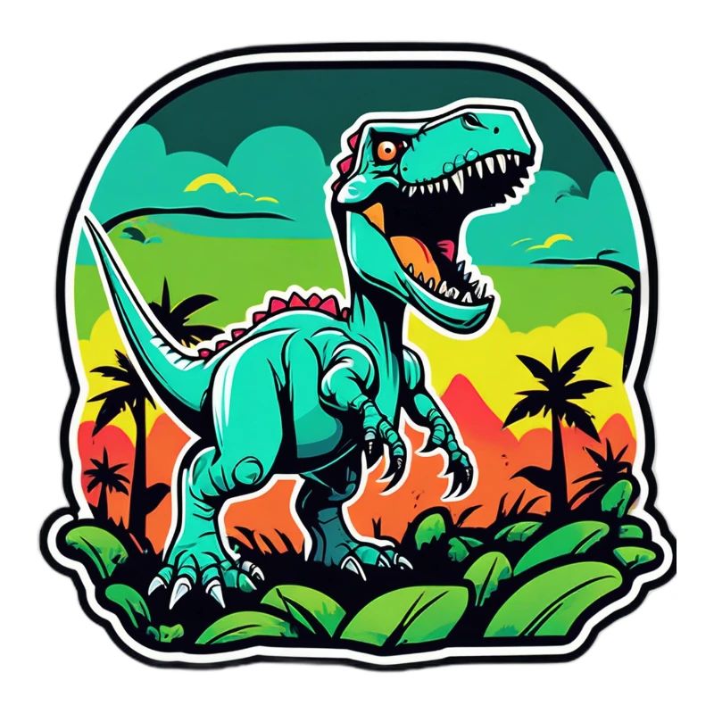 T-Rex Tropical Néon