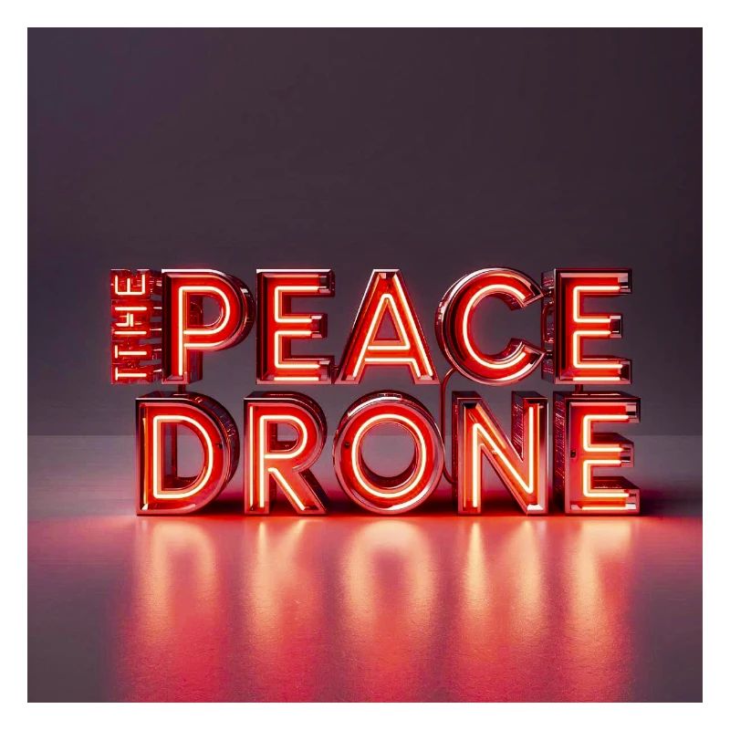 Peace Drone Neon Sign