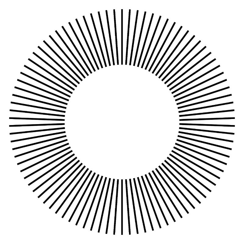 lines circle composition design