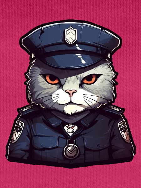 Chat de police