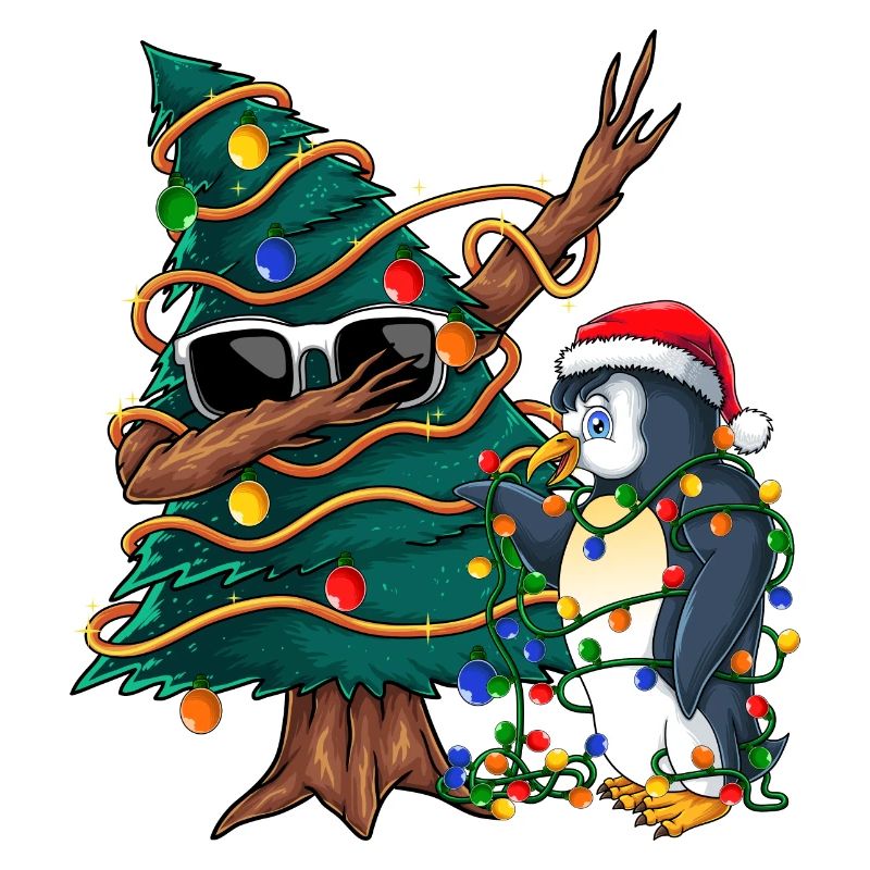 Dapping Tannenbaum -Dapping Weihnachtspullover