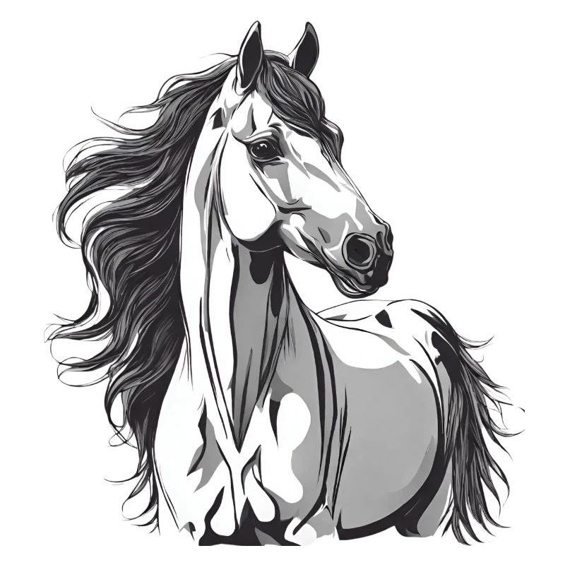 Pferd, Pferdefächer, Reiten