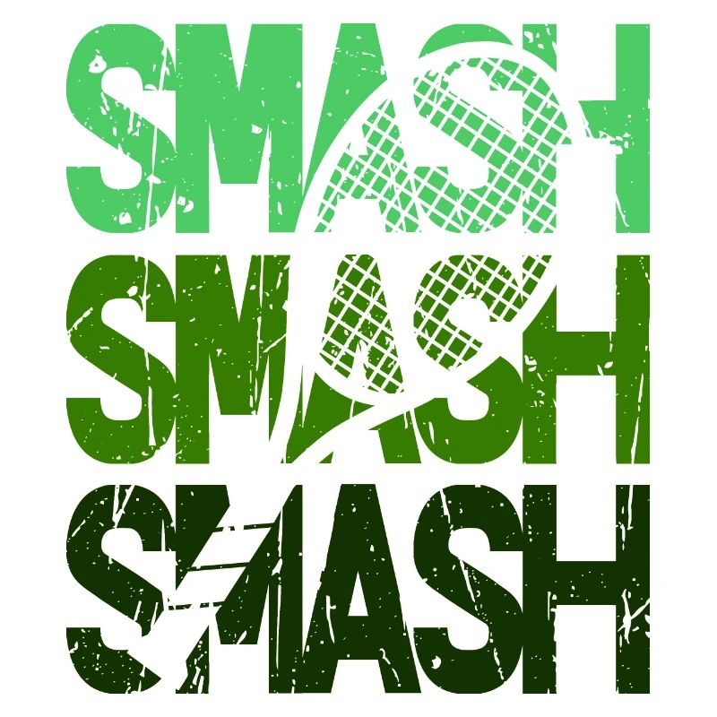 Sweat à capuche Tennis Smash Smash Ball Racket Design