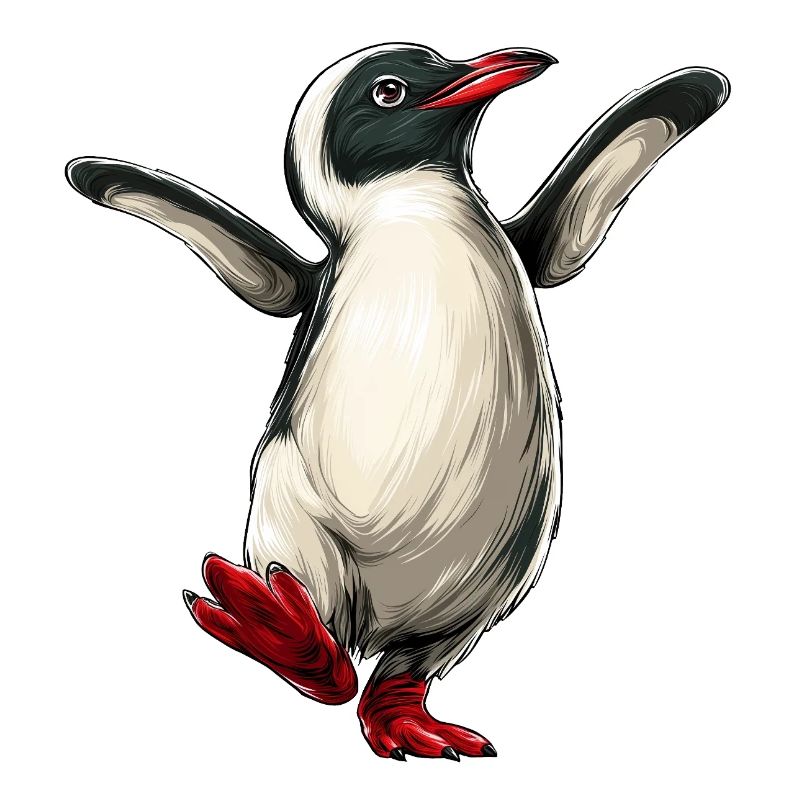 Pingouin joyeux :)