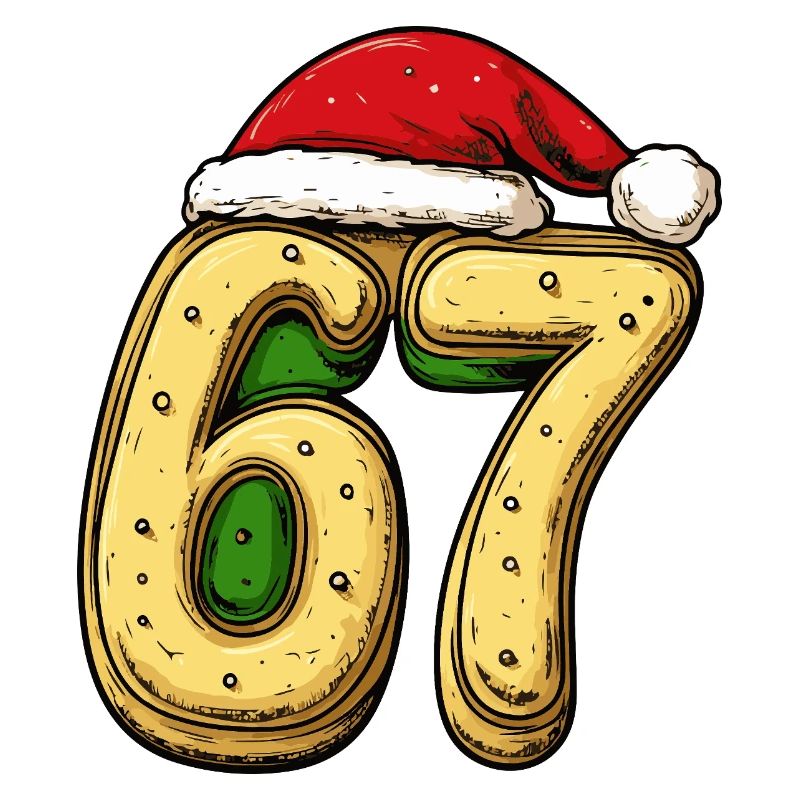 67 Numéro Biscuit Noël