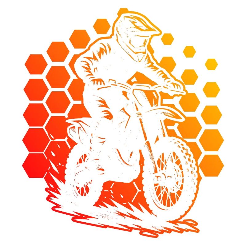 Conception compacte du motocross