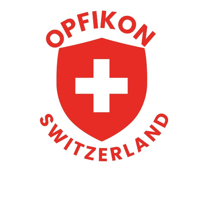 Opfikon Switzerland Shield Logo