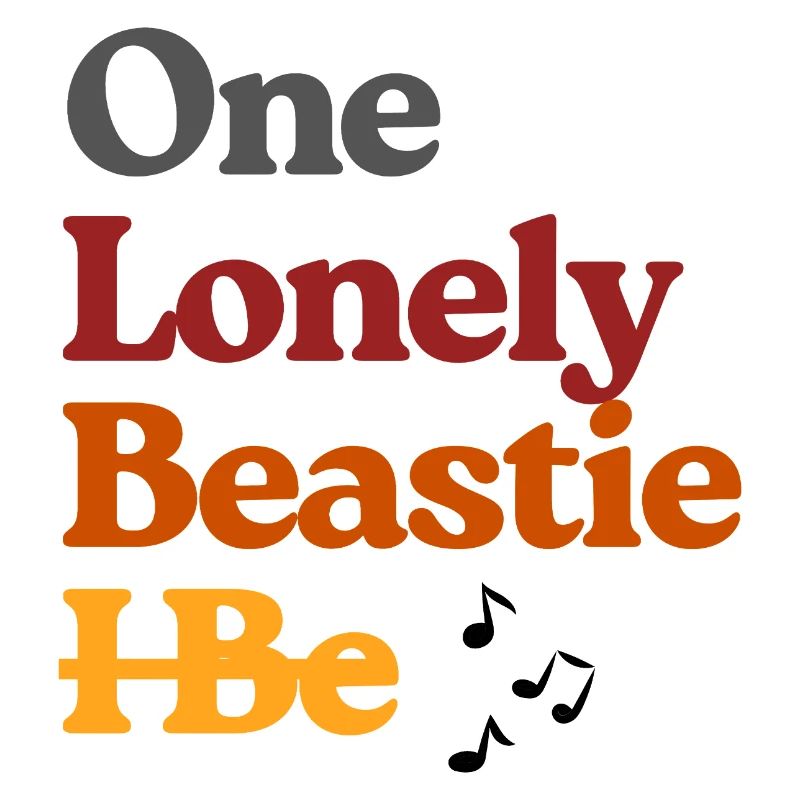 One Lonely Beastie Tee Art