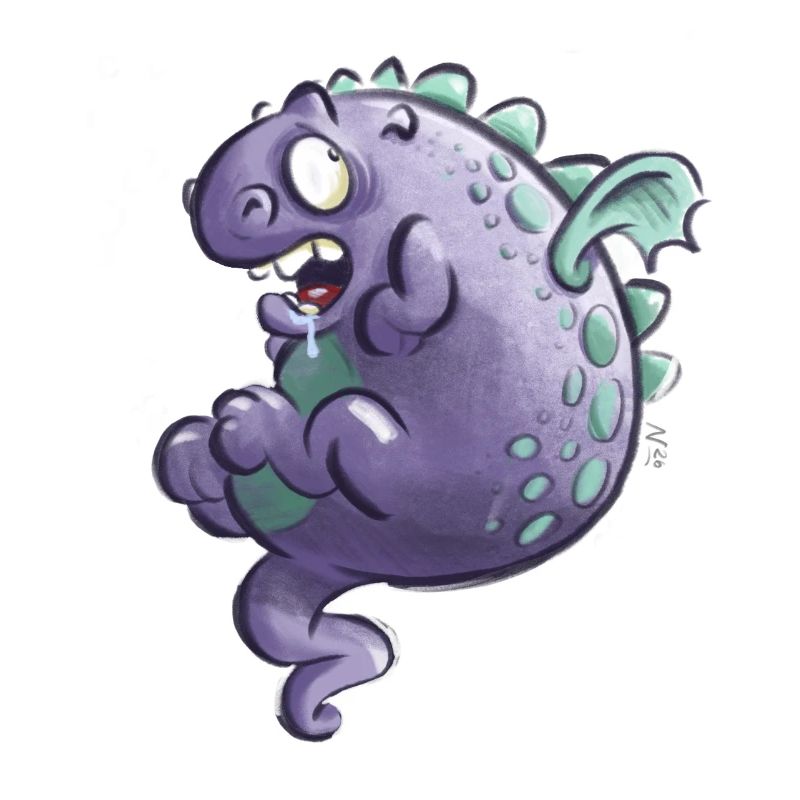 Dragon Pourpre