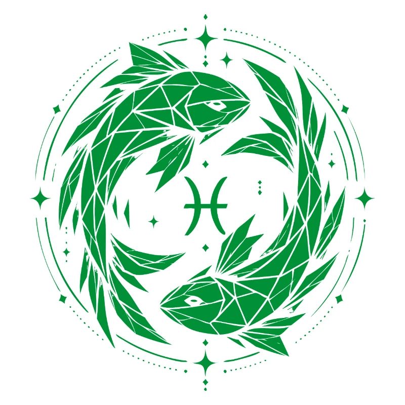 Pisces Symbol – Gentle & Modern