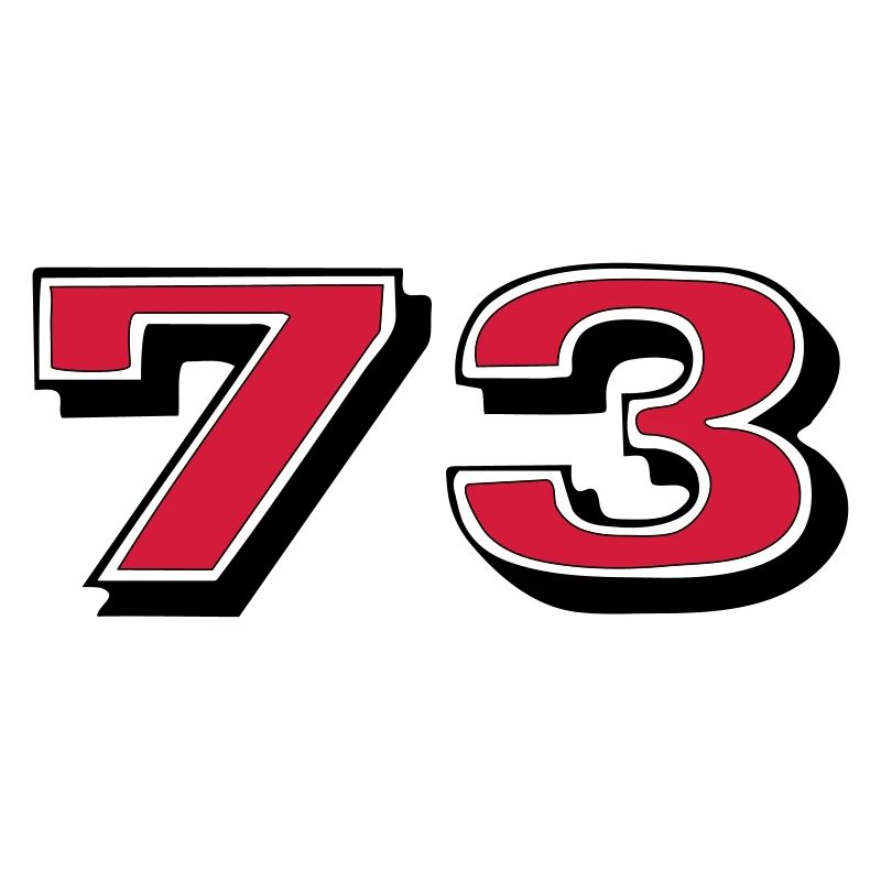 Red 73 on Black