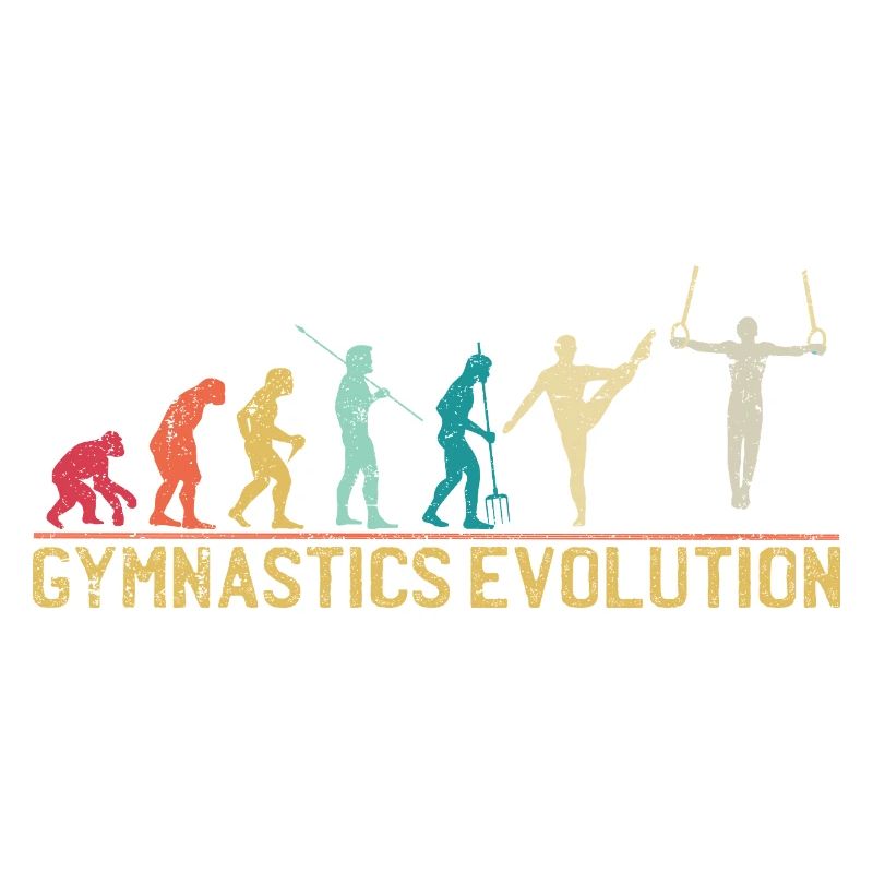 T-shirt graphique Gymnastics Evolution