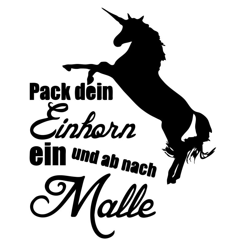 Einhorn Urlaub Mallorca Geschenk