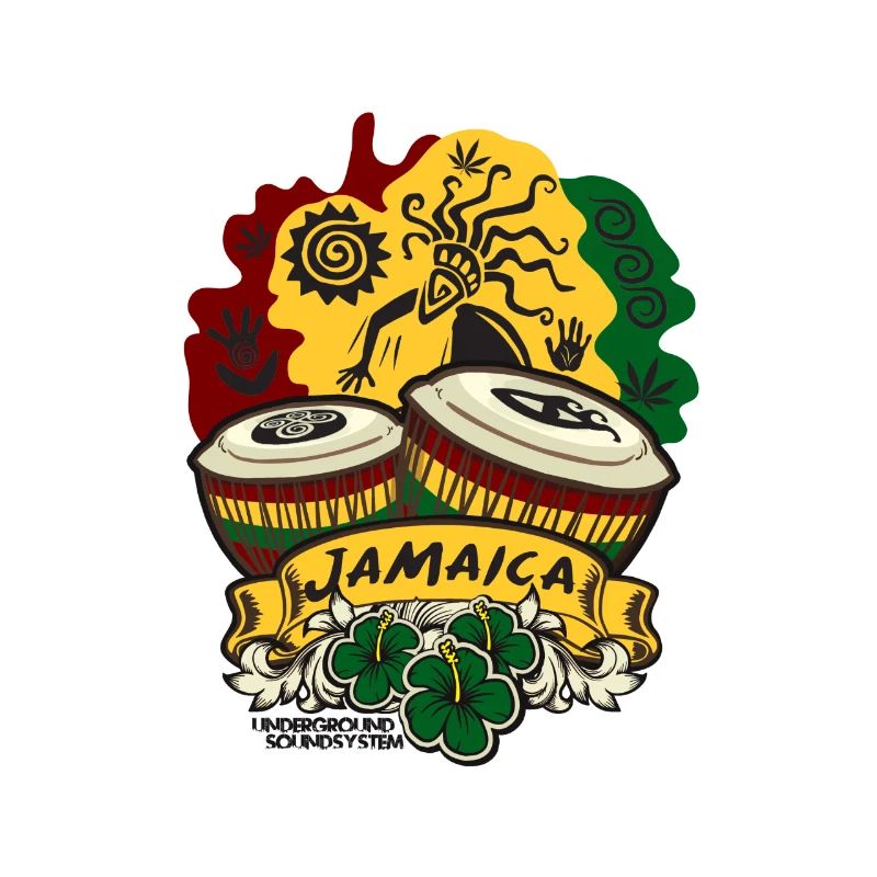 Jamaica Drum Rhythm