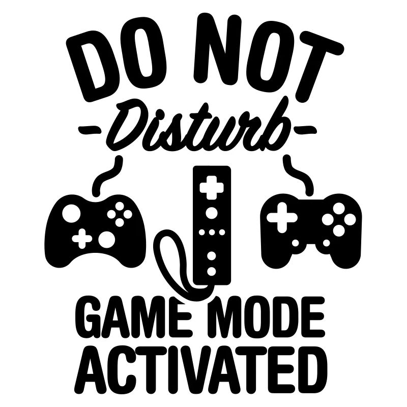 Do not disturb game mode activated