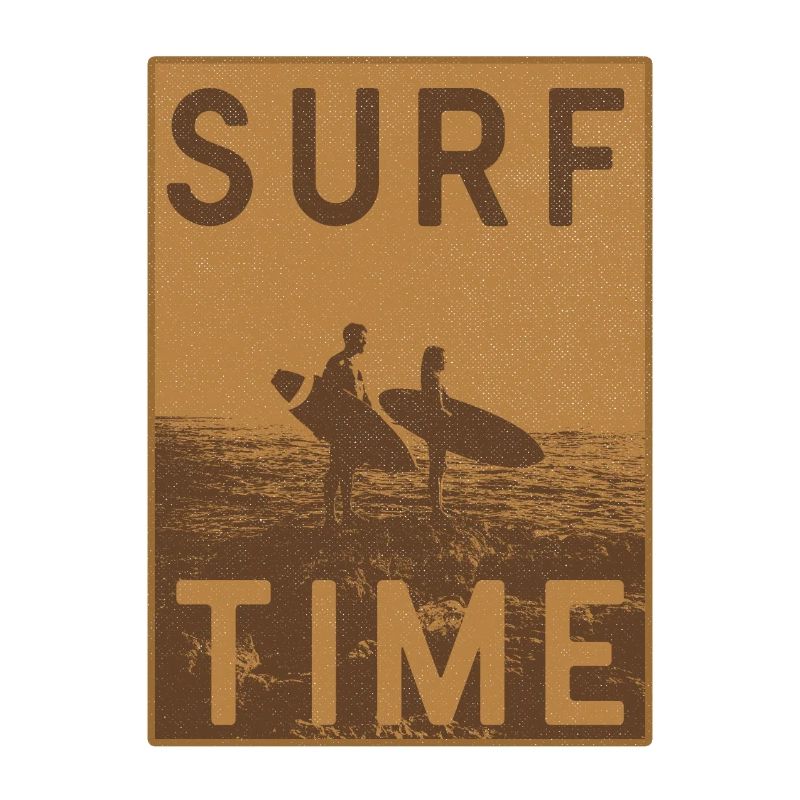Affiche vintage Surftime