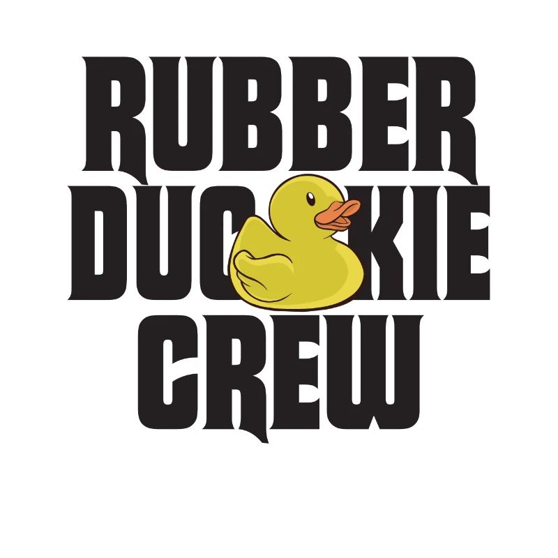 Rubber Duck Rubber Duckie Crew