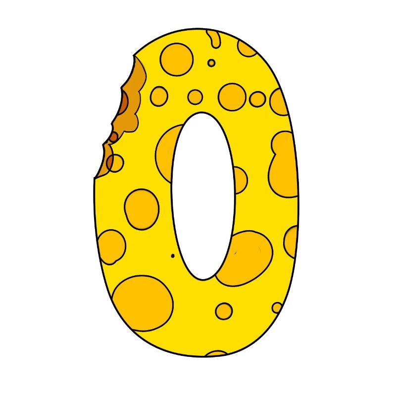 Numéro 0 Digit Cheese