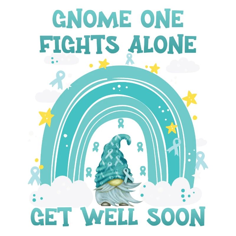 Gnome One Fights Alone Gebärmutterkrebs