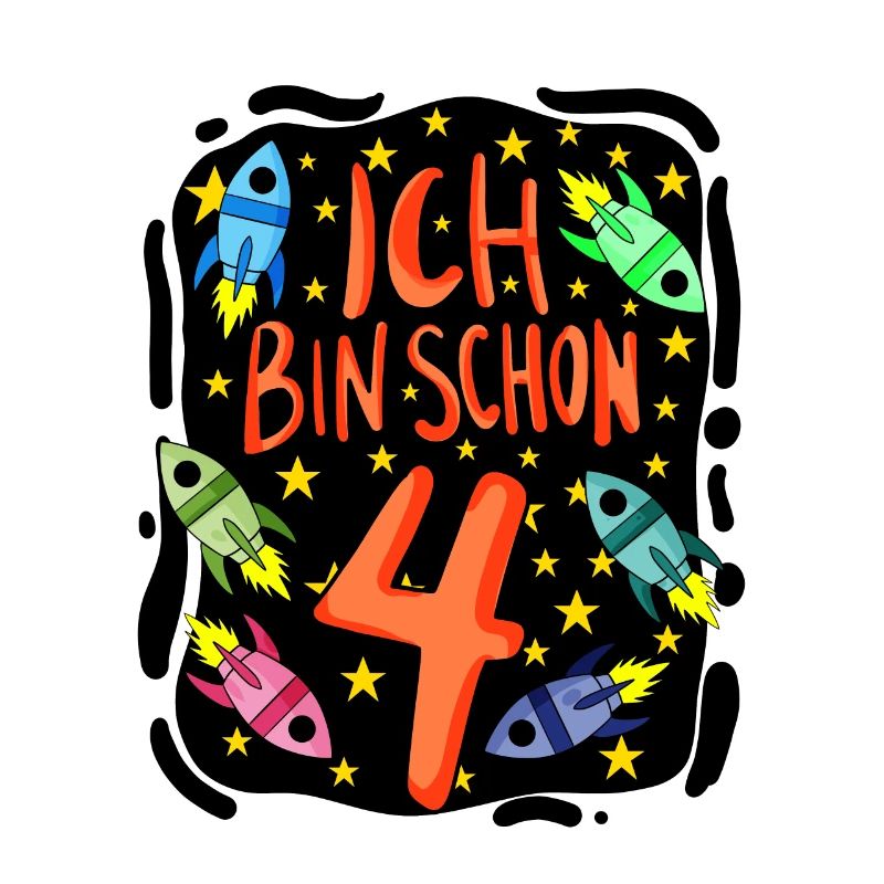 Junge 4 Jahre alt - 4. Geburtstag Geschenk