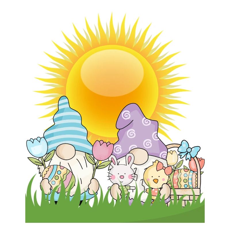 Sunny Spring Gnomes Parade